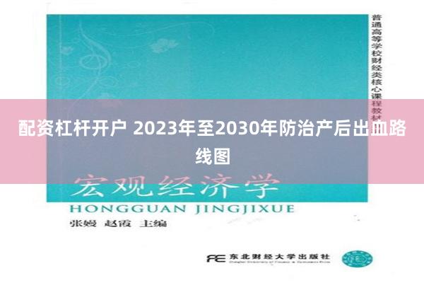 配资杠杆开户 2023年至2030年防治产后出血路线图