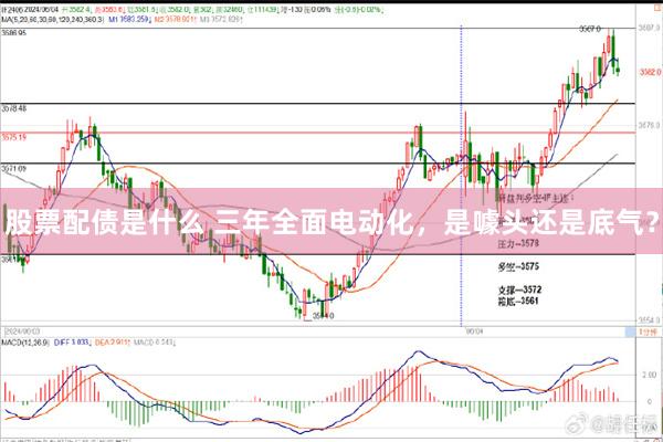 股票配债是什么 三年全面电动化，是噱头还是底气？