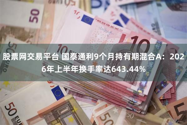 股票网交易平台 国泰通利9个月持有期混合A：2026年上半年换手率达643.44%